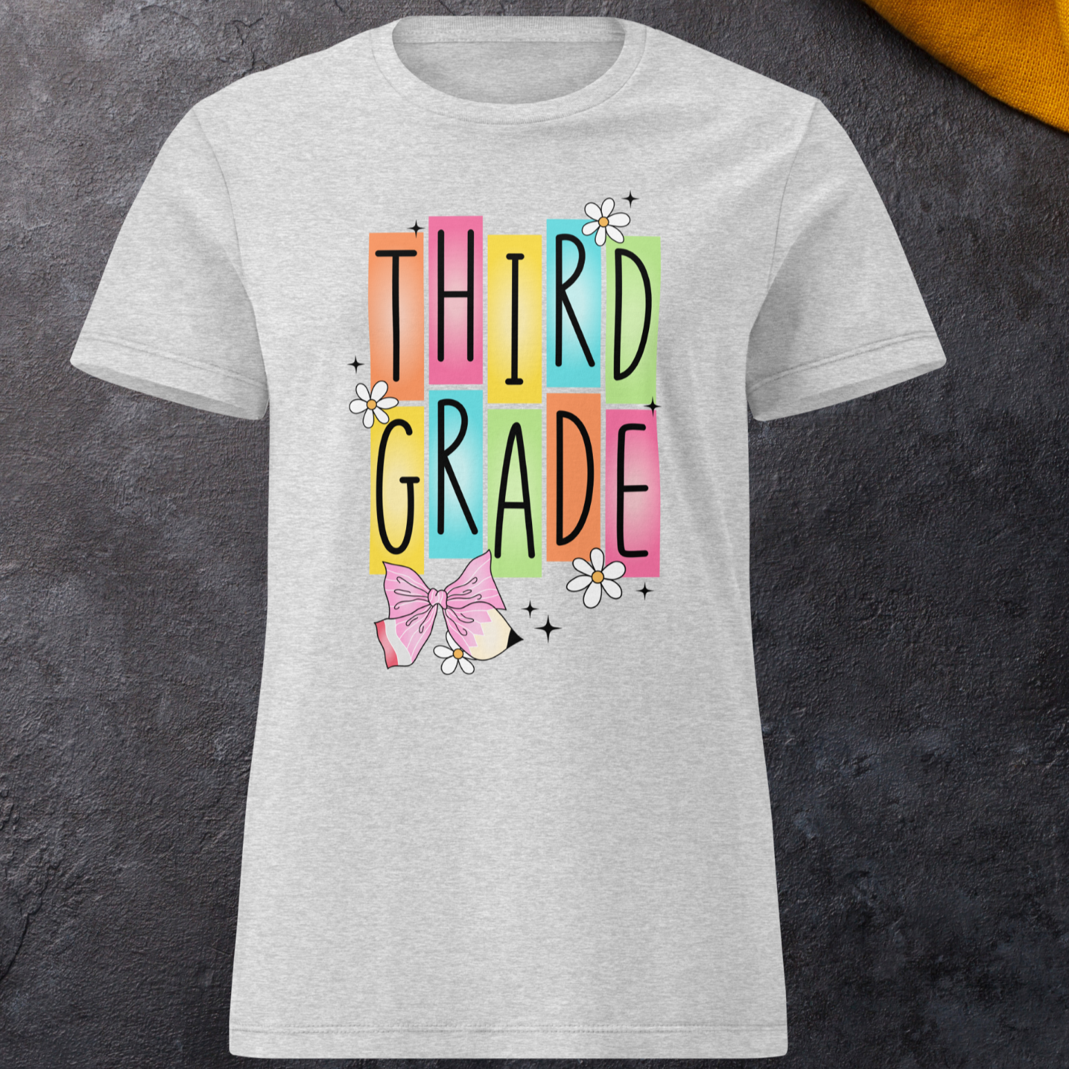 Back to school T-shirt for teachers or Educators. Grades Pre-K through Fifth Grade.