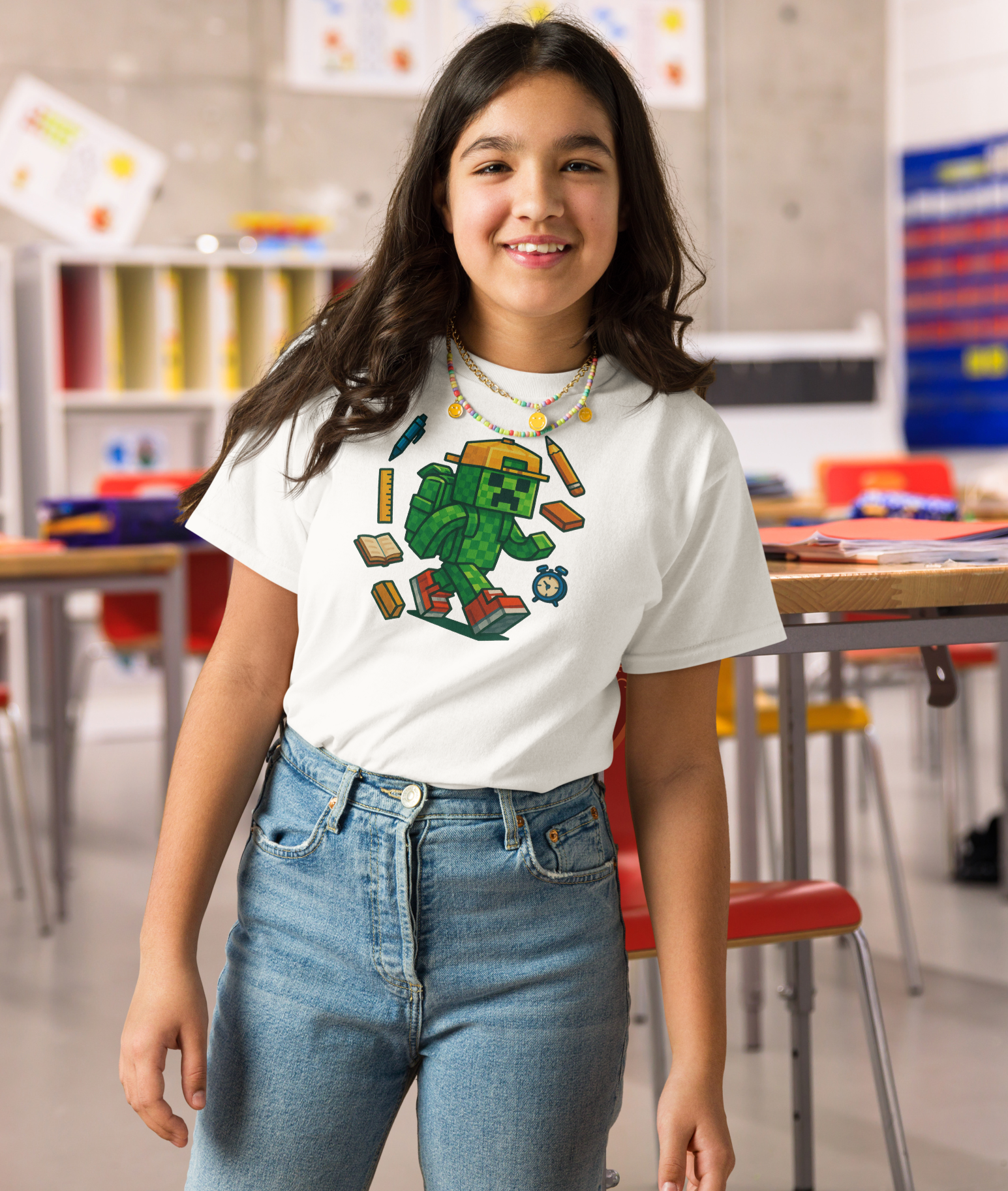 Robot back to school t-shirt for kids, first day of school shirt